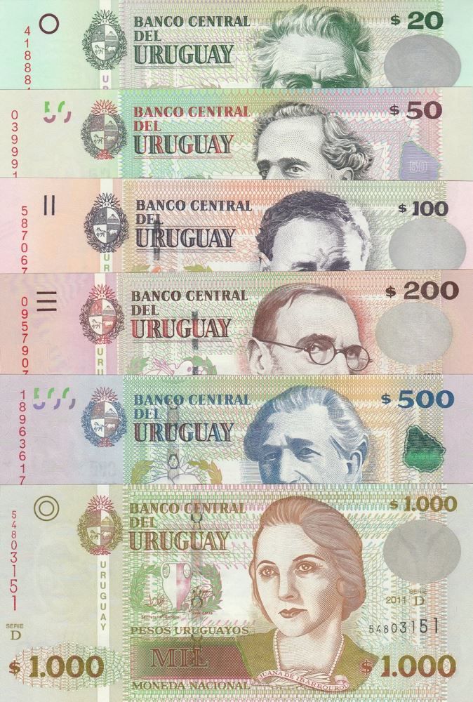 South American currencies